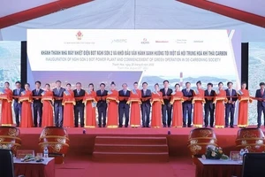 Khánh thành đưa vào vận hành thương mại Nhà máy Nhiệt điện BOT Nghi Sơn 2