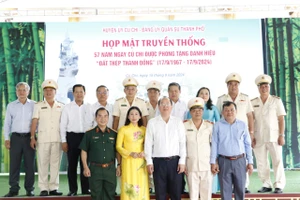 Họp mặt truyền thống kỷ niệm 57 năm ngày Củ Chi được phong tặng danh hiệu “Đất thép thành đồng”