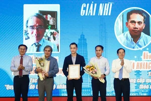 6 tác giả đoạt giải cuộc thi “Lắng nghe người dân hiến kế”