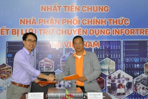 Nhất Tiến Chung và Infortrend trở thành đối tác của nhau