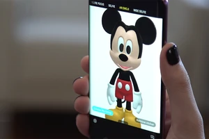 AREmoji nhân vật hoạt hình Disney tích hợp sẵn trong bộ đôi Galaxy S9 và S9+