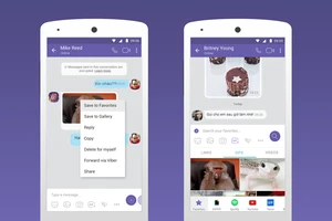 Viber Shouts, tính năng mới trên Viber