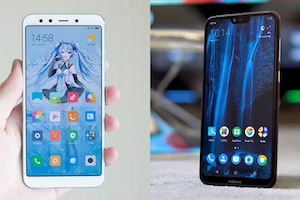 Nokia X6 2018 và Xiaomi Mi 6X