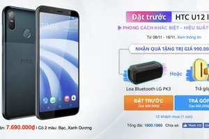 HTC U12 life với nhiều ưu đãi