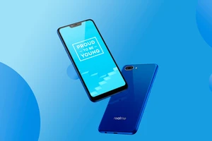 Realme C1 phiên bản màu xanh