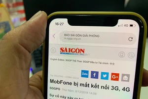 4G của MobiFone đã được kết nối trở lại 