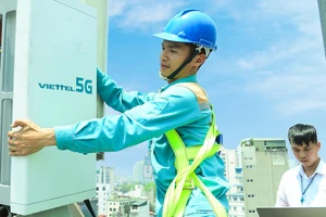 Trạm phát sóng 5G của Viettel tại TPHCM