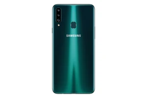 Galaxy A20s với màu xanh ngọc lục ấn tượng