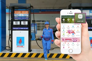 Để thanh toán bằng Ví MoMo, khách hàng sử dụng tính năng “Quét mã” và quét QR Code do nhân viên của PVOIL, COMECO cung cấp