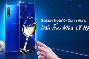 Galaxy Note10+ phiên bản màu Xanh Aura 