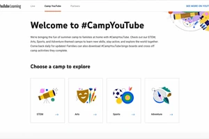 Chương trình Camp YouTube hứa hẹn nhiều bổ ích cho trẻ nhỏ