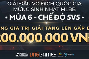 Giải đấu Vô Địch Quốc Gia Mùa 6 sẽ là giải đấu có tổng giá trị tiền thưởng lớn nhất trong các mùa từng diễn ra