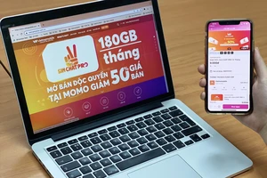 Khách hàng Vietnamobile dễ dàng thành toán qua MoMo