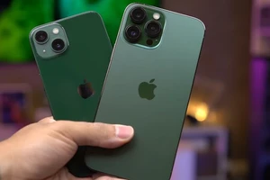 Màu xanh lục trên iPhone 13 và 13 Pro Max