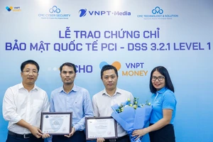 VNPT Money nhận chứng chỉ bảo mật