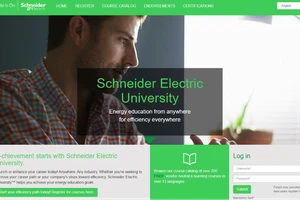 Chương trình của Schneider Electric cung cấp 14 ngôn ngữ và có thể truy cập trực tuyến miễn phí trên toàn cầu