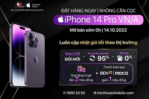 Minh Tuấn Mobile tung chương trình đặt hàng không cần đặt cọc