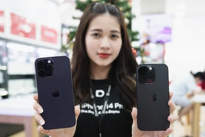 Bộ đôi iPhone 14 Pro và Pro Max khi đang là hai model bán chạy 