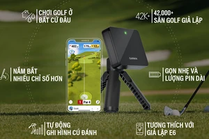 Approach R10, thiết bị cảm biến và giả lập golf 