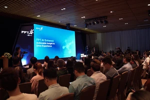 Một góc Hội thảo “AI Conference 2023" do FPT AI Enhance tổ chức