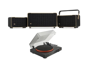 Dòng loa JBL Authentics và đầu đĩa than JBL Spinner BT