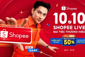 Shopee tiếp tục mang đến sự kiện 10-10 Shopee Live Đại tiệc thương hiệu