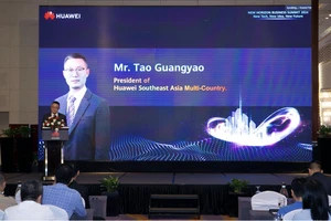 Ông Tao Guangyao, Tổng giám đốc Huawei Đông Nam Á phát biểu mở màn tại sự kiện.