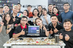 Một sự kiện mở bán sản phẩm Apple trên TikTok Shop của F.Studio by FPT.