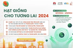 “Hạt giống cho Tương lai - Seeds for the Future 2024” nhằm tìm kiếm những gương mặt tài năng công nghệ mới