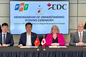 Export Development Canada và FPT vừa ký kết MOU