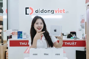 Mac mini M4 sẵn hàng tại hệ thống Di Động Việt