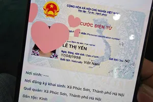 Không nên khoe hình ảnh căn cước trên VNeID lên không gian mạng