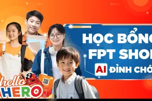 Để tham gia xét chọn học bổng, thí sinh có thể gửi hồ sơ đăng ký và video dự thi từ nay đến hết ngày 30-9-2025