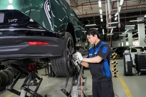 VinFast đã phát triển mạng lưới hơn 350 xưởng dịch vụ trên toàn quốc