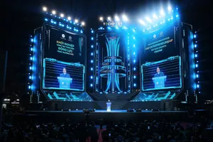 Toàn cảnh Lễ khai mạc Ngày hội khởi nghiệp sáng tạo Việt Nam - TECHFEST 2025