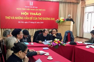 Hội thảo Thơ trong đời sống đương đại thu hút sự quan tâm của đông đảo người sáng tác và yêu mến thơ ca