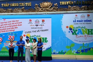 Phát động thi vẽ tranh “Thành phố xanh tương lai”