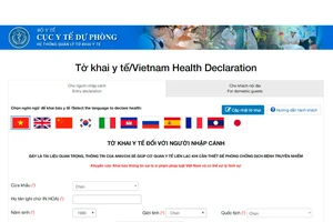 Kiểm tra khai báo y tế du lịch ở các cơ sở lưu trú trên toàn quốc