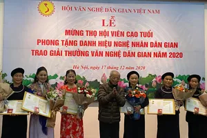 Giải thưởng văn nghệ dân gian vẫn “đóng cửa” với y học cổ truyền