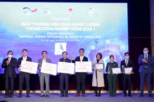 Trao giải thưởng tiết kiệm năng lượng 2021