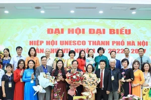 Ông Trương Minh Tiến được bầu làm Chủ tịch Hiệp hội UNESCO TP Hà Nội