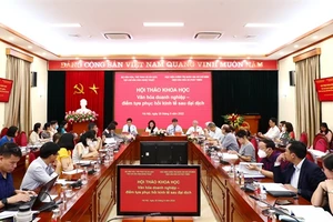 Phát huy sức mạnh để văn hóa doanh nghiệp là điểm tựa phục hồi kinh tế