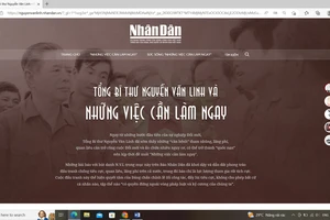 Khai trương Trang thông tin đặc biệt Tổng Bí thư Nguyễn Văn Linh và “Những việc cần làm ngay”