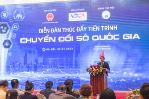 Diễn đàn Thúc đẩy tiến trình chuyển đổi số quốc gia, với chủ đề “ Kiến tạo giá trị từ Chiến lược dữ liệu trong bối cảnh AI”