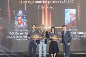 Giải thưởng ở hạng mục phim hoạt hình xuất sắc