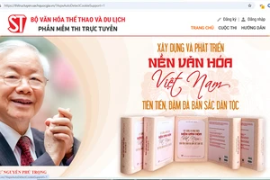 Phát động thi trực tuyến toàn quốc tìm hiểu cuốn sách về văn hóa của cố Tổng Bí thư Nguyễn Phú Trọng 