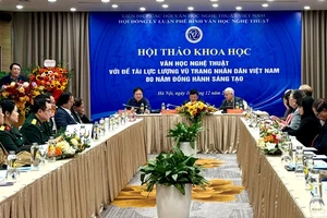 Hội thảo khoa học Văn học, nghệ thuật với đề tài lực lượng vũ trang nhân dân Việt Nam