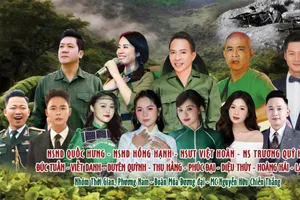 "Lũy đá bất tử”- Đêm nhạc tri ân các anh hùng liệt sĩ tại Nhà hát Lớn Hà Nội