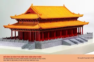 Di sản Hoàng thành Thăng Long dần hồi sinh sau 15 năm nghiên cứu