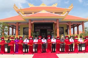 263號營幹部、戰士紀念區獲隆安省人委會公認排名為省級歷史遺跡。